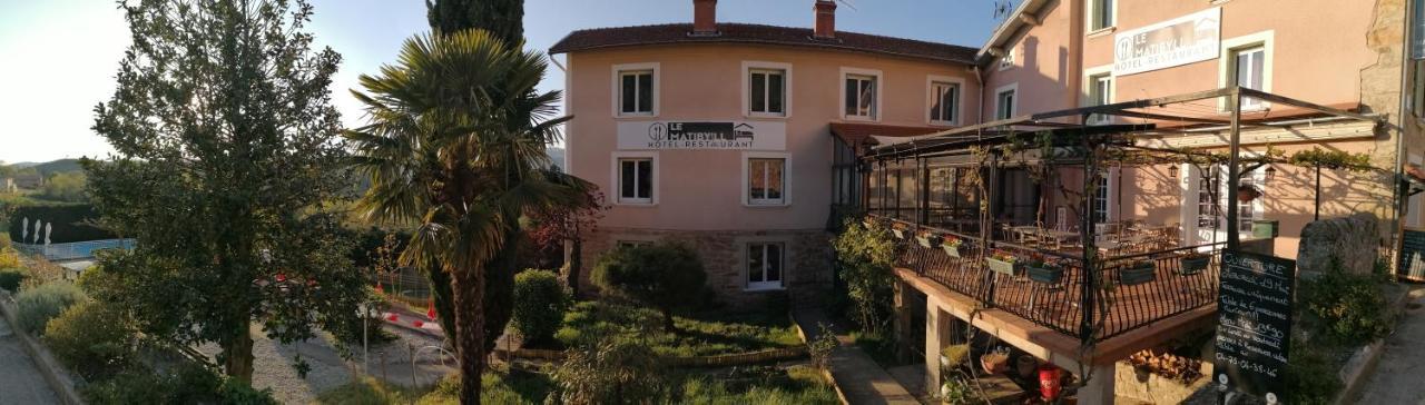 Hotel-Restaurant Le Matibyll Guilherand-Granges Buitenkant foto